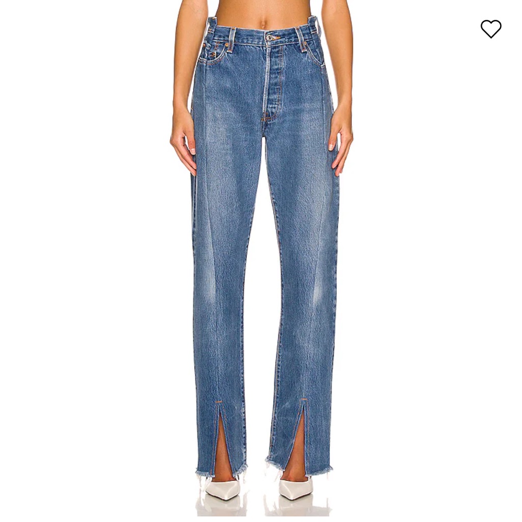 Eb Denim Split Hem Ogs